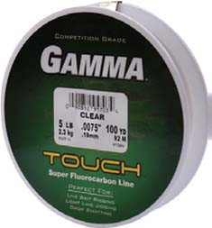 Gamma Touch Super Flurocarbon Fishing Line - 7# 100 yard filler
