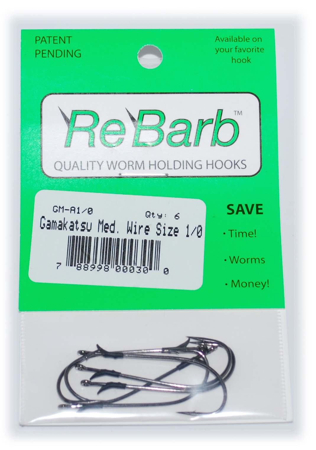 ReBarb - Gamakatsu Medium Wire Size 1/0