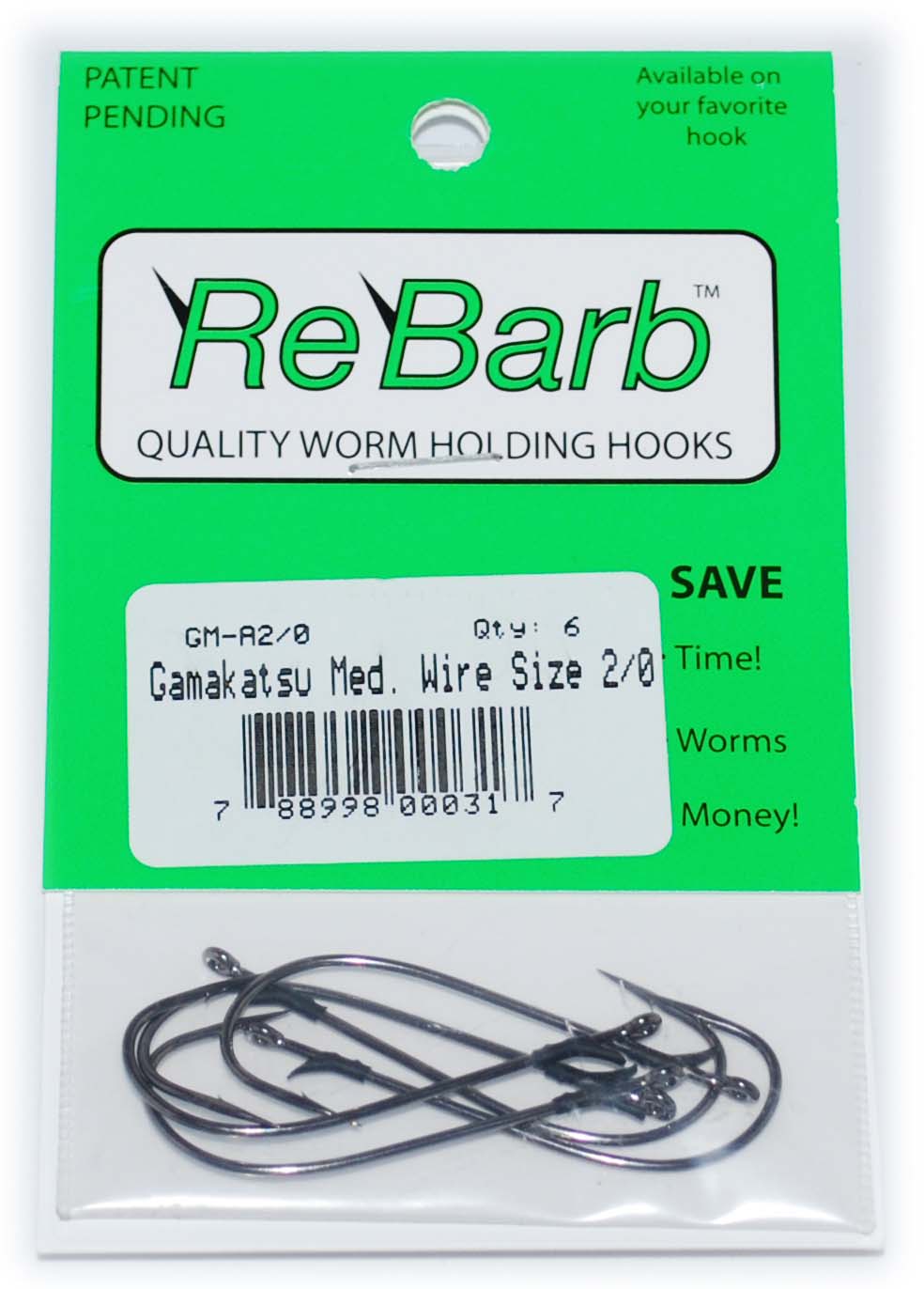 ReBarb - Gamakatsu Medium Wire Size 2/0